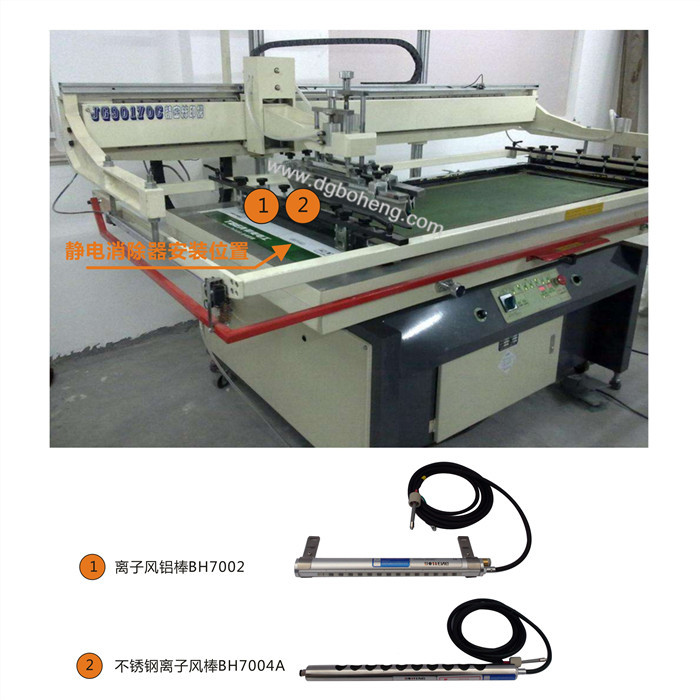 絲網印刷除靜電